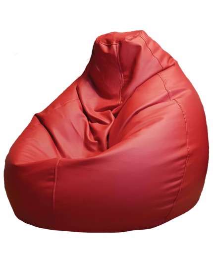 Sēžammaiss no mākslīgās ādas XXL (350L) - Sarkans