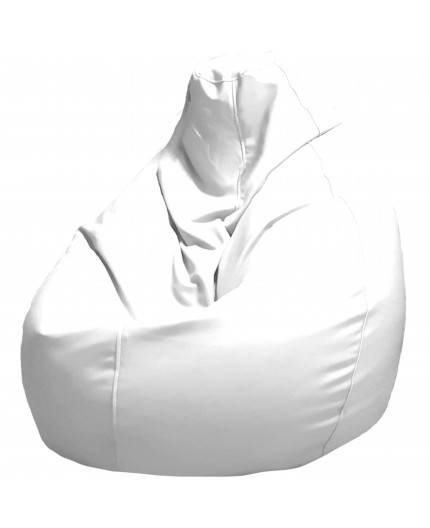 Sēžammaiss no mākslīgās ādas XL(250L) - Balts