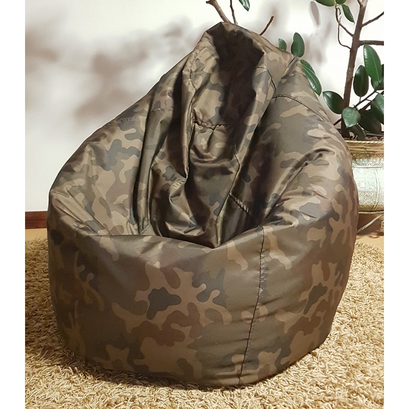 Sēžammaiss no mitruma atgrūdoša auduma L (150L) - Camo